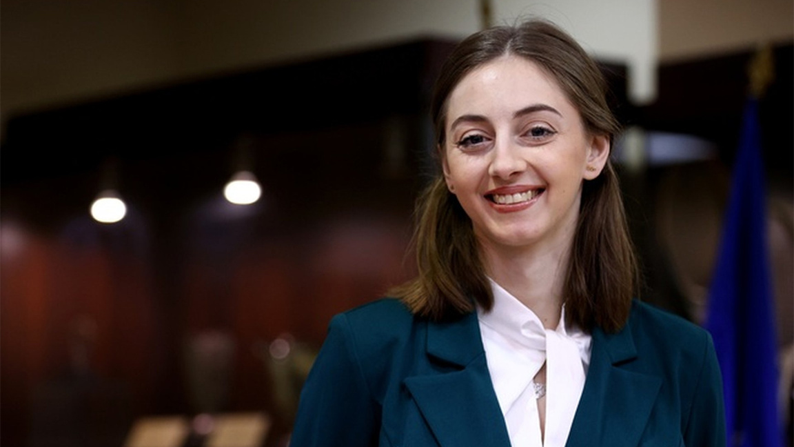 Гимнастичката Боряна Калейн се среща с б...