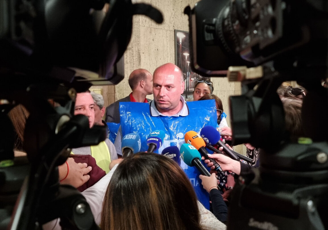 Председателят на Федерацията на транспортните работници "Подкрепа" Иван Кирилов