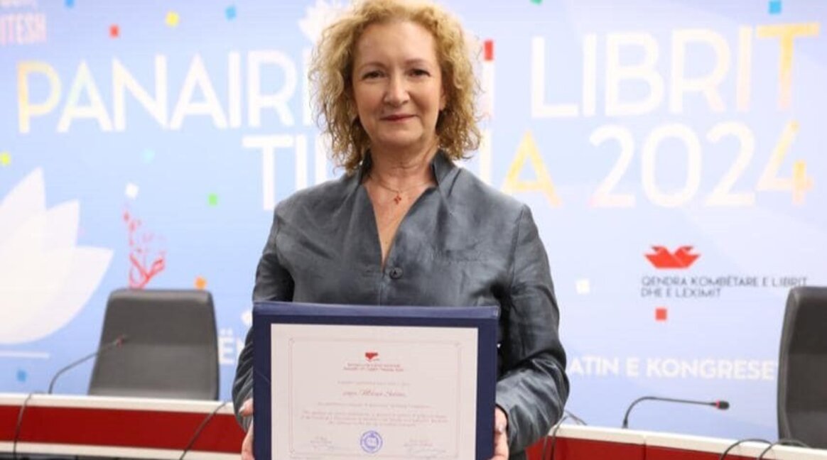 Милена Селими с награда за най-добър превод в Албания за "Времеубежище"