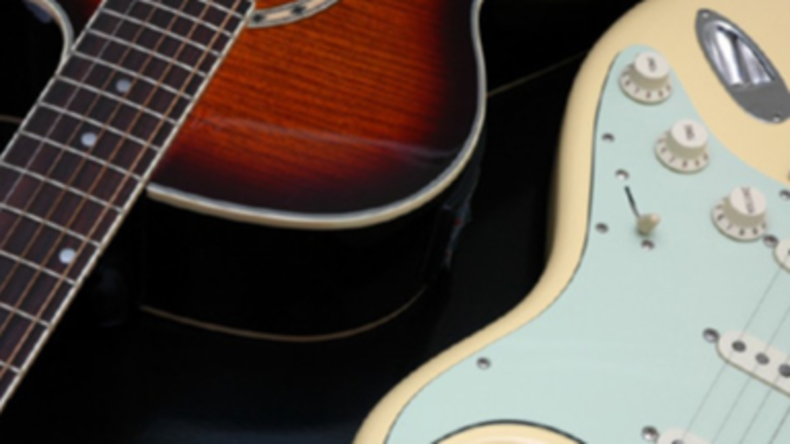 акустична и електрическа китара