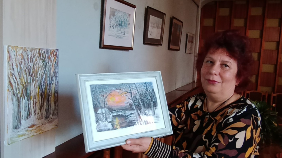 Розалина Стефанова - секретар на НЧ "Напредък" в Шумен