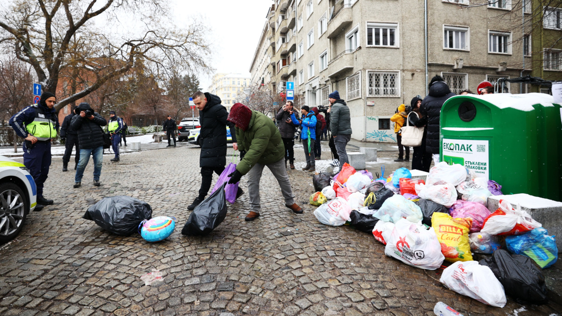 Акцията в София